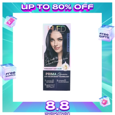 HUED HUED Prima Classic Permanent Hair Color Upgraded Formula - 3.88 Midnight Blue