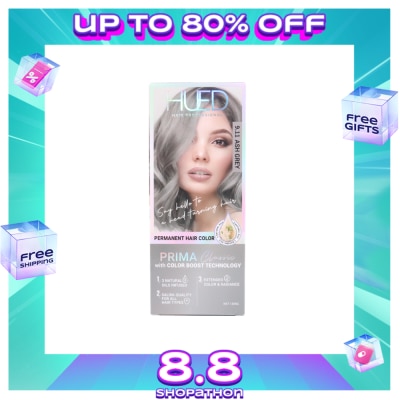 HUED HUED Prima Classic Permanent Hair Color Upgraded Formula 9.11 Ash Grey