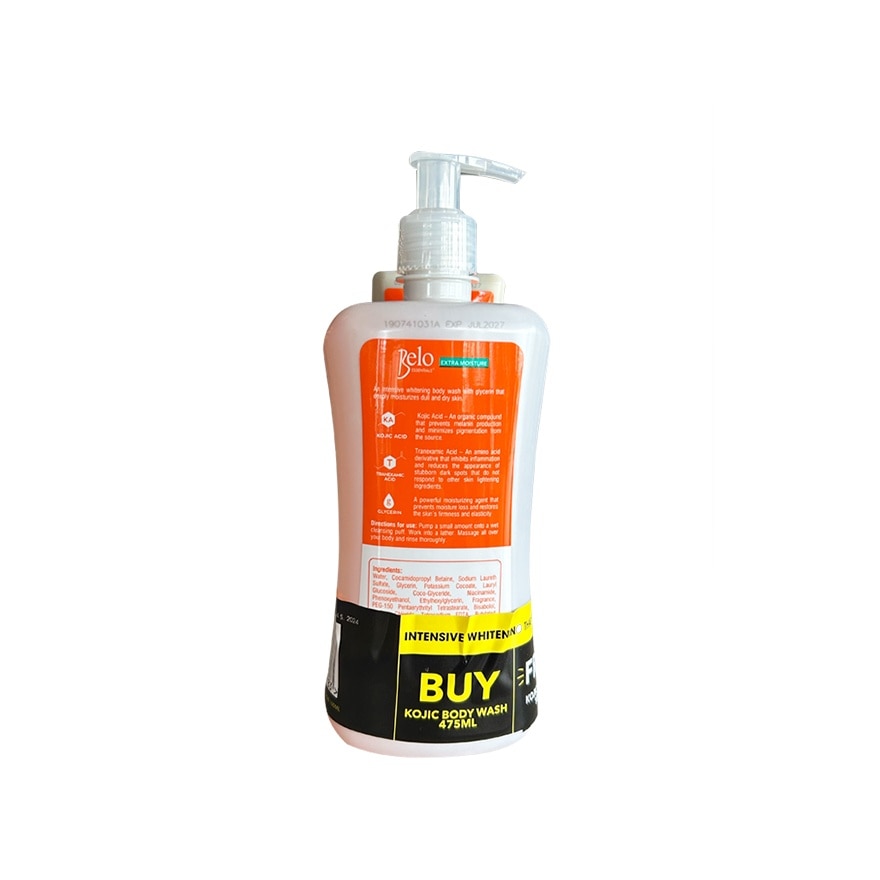 BELO Kojic Bodywash with Free Belo Kojic Lotion 100ml x 457ml