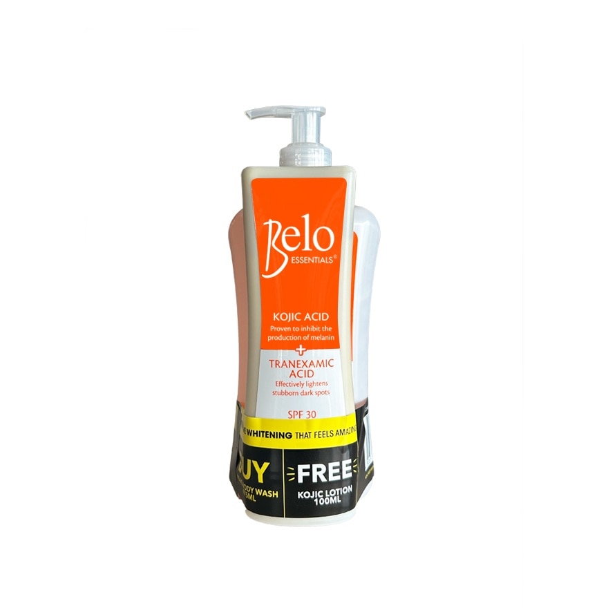 BELO Kojic Bodywash with Free Belo Kojic Lotion 100ml x 457ml
