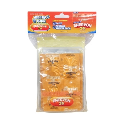 ENERVON ENERVON Tab Z Film-Coated Tablets 32s Free Pillbox & Stickers