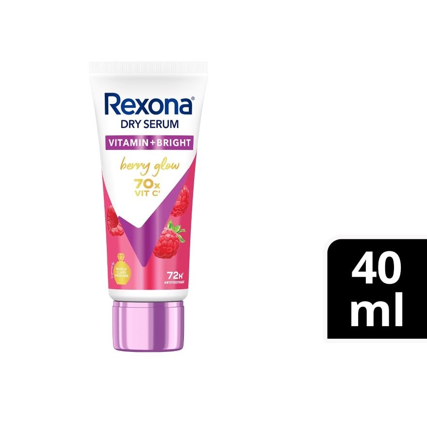 REXONA Dry Serum Vitamin + Bright Berry Glow Deodorant 40ml