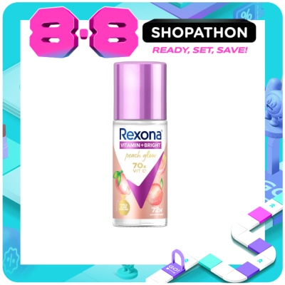 REXONA - REXONA Vitamin + Bright Peach Glow Deodorant 45ml image