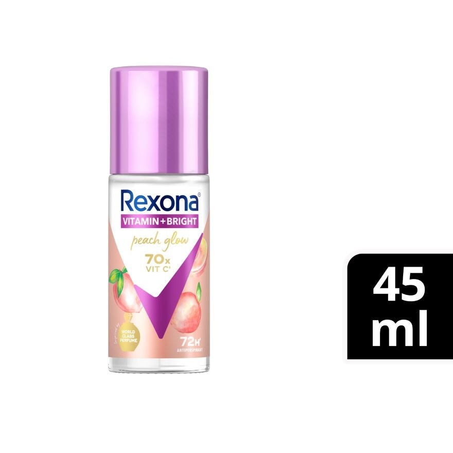 REXONA Vitamin + Bright Peach Glow Deodorant 45ml