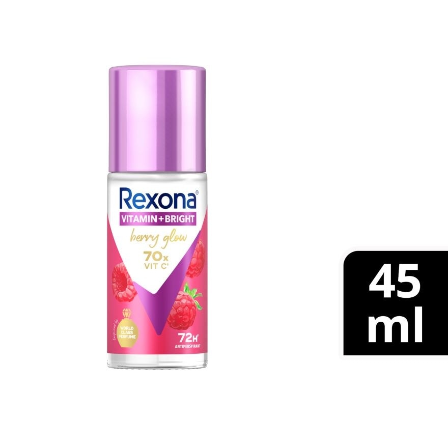 REXONA Vitamin + Bright Berry Glow Deodorant 45ml