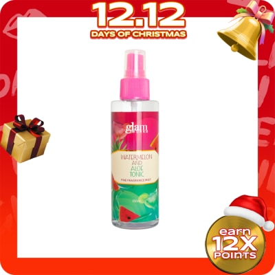 GLAMWORKS GLAMWORKS Watermelon and Aloe Tonic Fine Fragrance Mist 150ml
