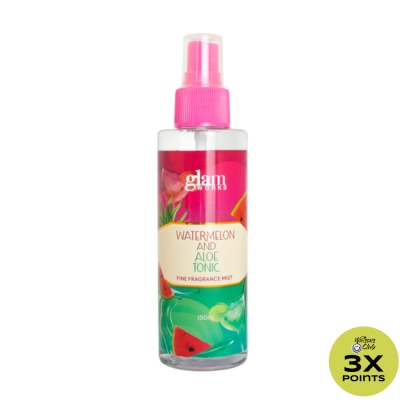 GLAMWORKS GLAMWORKS Watermelon and Aloe Tonic Fine Fragrance Mist 150ml