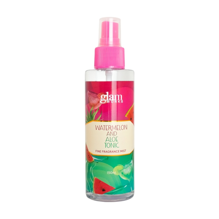 GLAMWORKS Watermelon and Aloe Tonic Fine Fragrance Mist 150ml