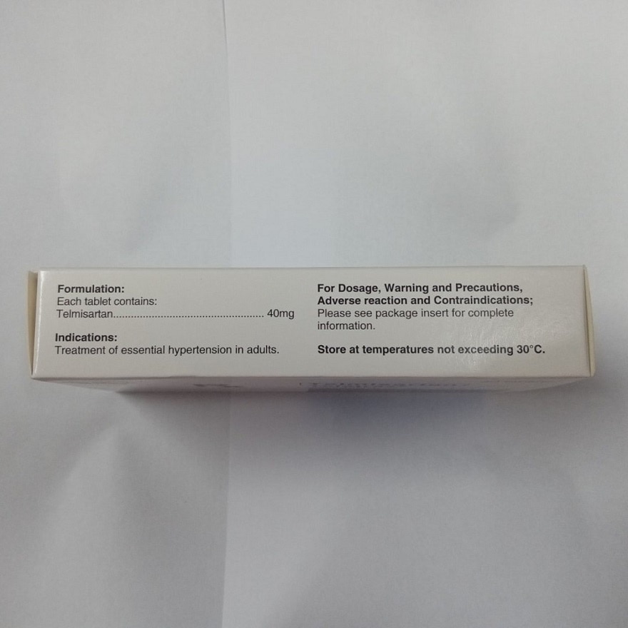 TELATRAZ Telmisartan 40mg (Sold Per Piece) [PRESCRIPTION REQUIRED]