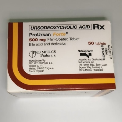 PROURSAN PROURSAN Ursodeoxycholic Acid Forte 500mg Film-Coated Tablet 50 Tablets [PRESCRIPTION REQUIRED]