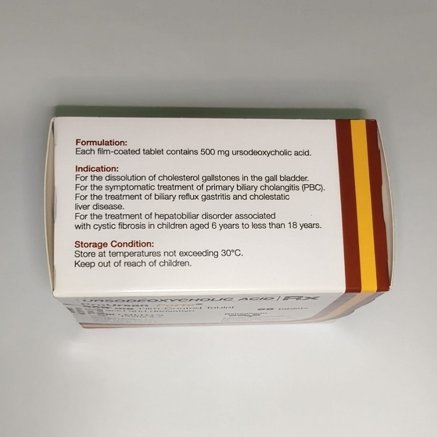 PROURSAN Ursodeoxycholic Acid Forte 500mg Film-Coated Tablet Sold Per Piece [PRESCRIPTION REQUIRED]