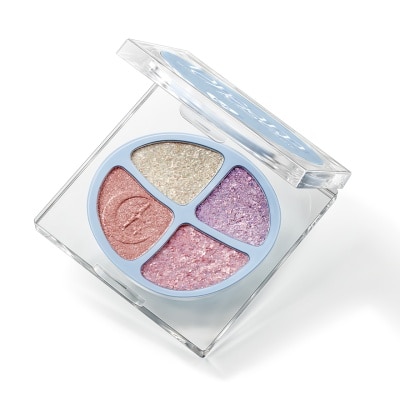 BARENBLISS - BARENBLISS Dream Chaser Quad Eyeshadow Palette - 06 Moonlight Fantasy 4.5g