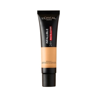 LOREAL - LOREAL Infallible 24H Matte Cover Foundation SPF20 PA+++ 123 Natural Beige 30ml