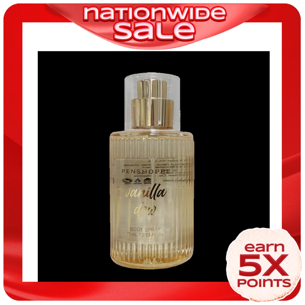PENSHOPPE Vanilla Dew Body Spray 75ml