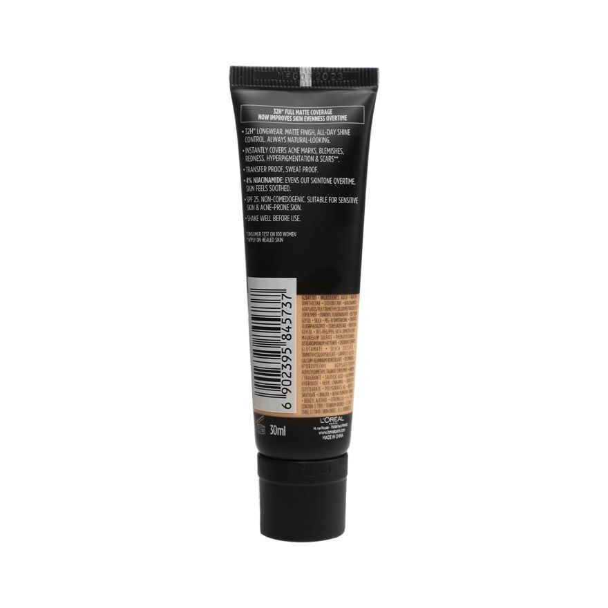 LOREAL Infallible 24H Matte Cover Foundation SPF20 30ml -Shade 140
