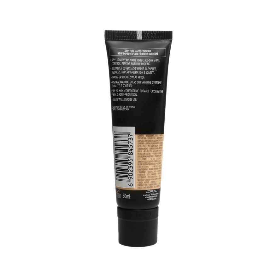 LOREAL Infallible 24H Matte Cover Foundation SPF20 -Shade 30