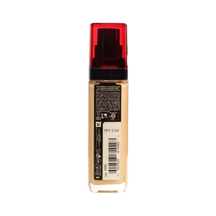 LOREAL Fresh Wear Matte Liquid Foundation SPF25 98ml - 140 Beige Dore Go