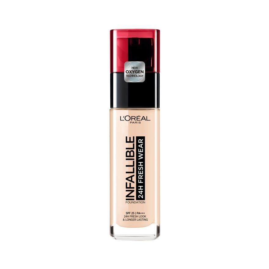 LOREAL Fresh Wear Matte Liquid Foundation SPF25 98ml - 110 Vanilla Rose