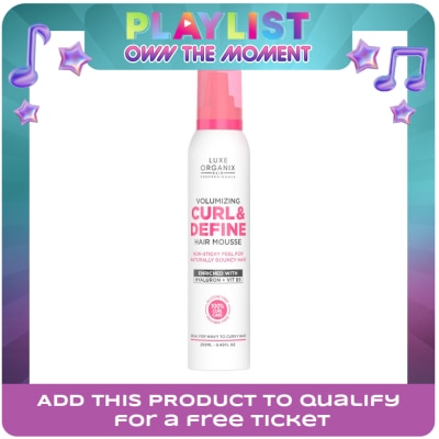 LUXE ORGANIX - LUXE ORGANIX Curl and Define Volumizing Hair Mousse 250ml