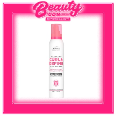 LUXE ORGANIX LUXE ORGANIX Curl and Define Volumizing Hair Mousse 250ml