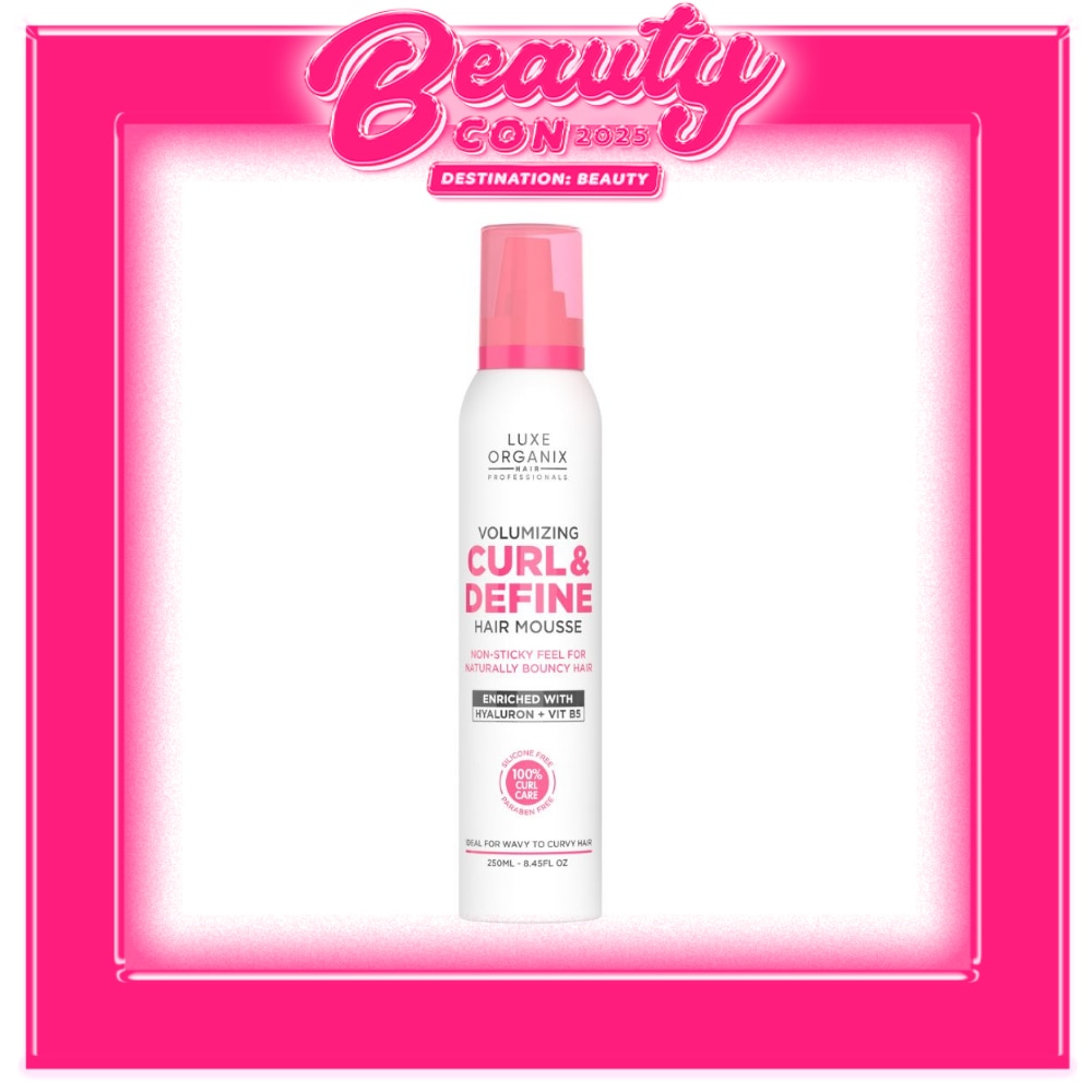 LUXE ORGANIX Curl and Define Volumizing Hair Mousse 250ml