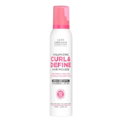 LUXE ORGANIX LUXE ORGANIX Curl and Define Volumizing Hair Mousse 250ml