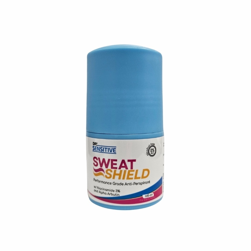DR SENSITIVE Sweat Shield Antiperspirant Deo Roll On 50ml