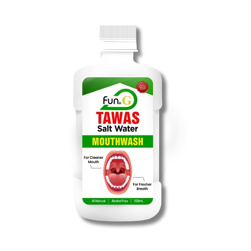 FUN G Tawas Salt Water Mouthwash 250ml