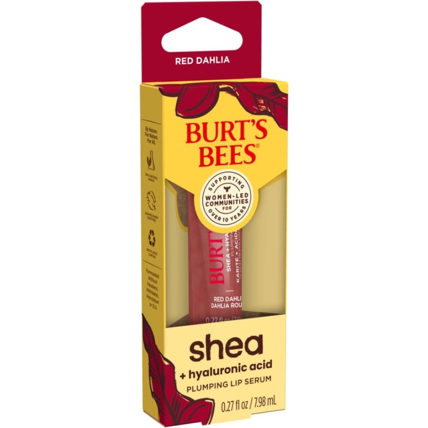 BURTS BEES Shea Lip Plumping Serum Red Dahlia 7ml