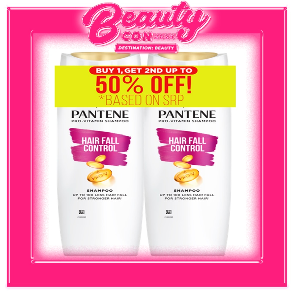 PANTENE Hair Fall Control Shampoo 300ml Buy 2 Get the 2nd at 50% Off