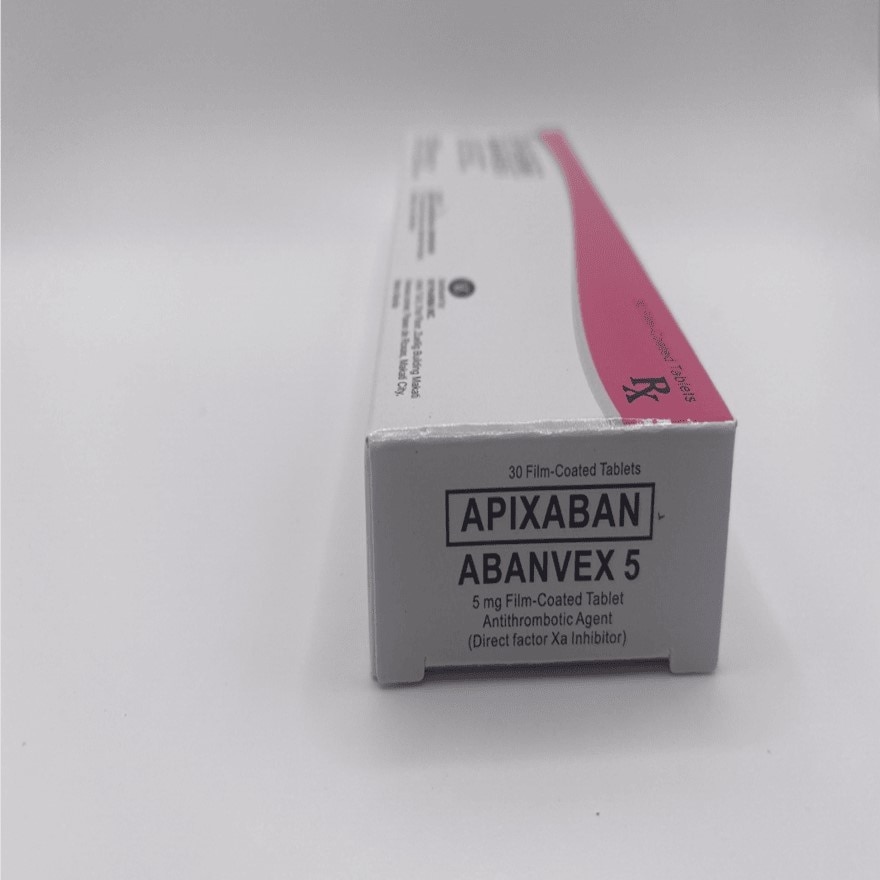 ABANVEX Apixaban 5mg Film-Coated Tablet [PRESCRIPTION REQUIRED]