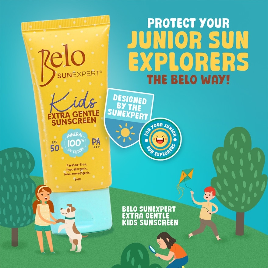 BELO SunExpert Kids Extra Gentle Sunscreen SPF50 PA+++ 50ml