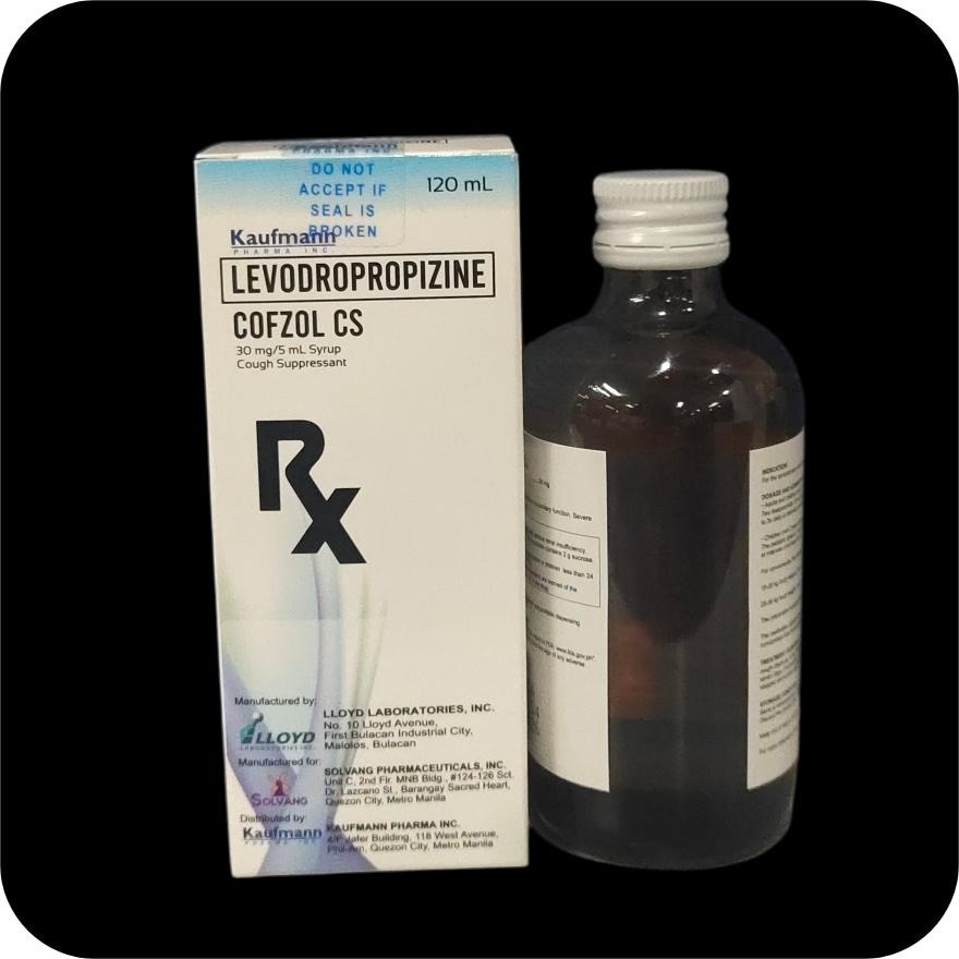 COFZOL CS Levodropropizine Cough Suppressant 30mg/5ml Syrup [PRESCRIPTION REQUIRED]