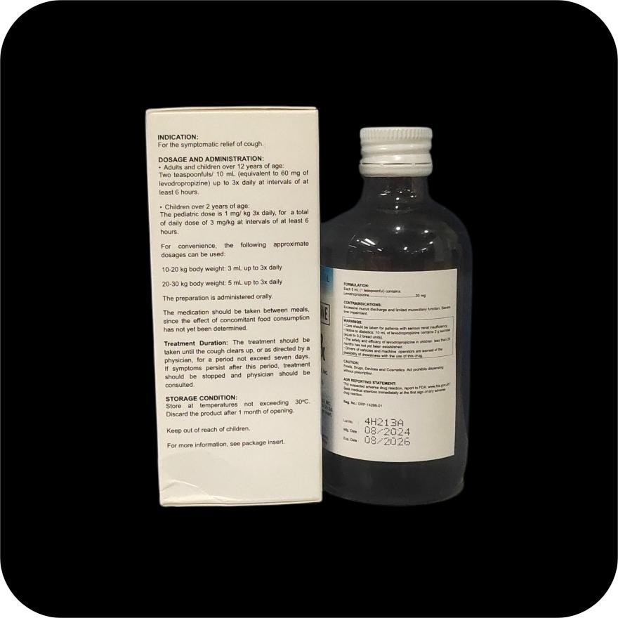 COFZOL CS Levodropropizine Cough Suppressant 30mg/5ml Syrup [PRESCRIPTION REQUIRED]