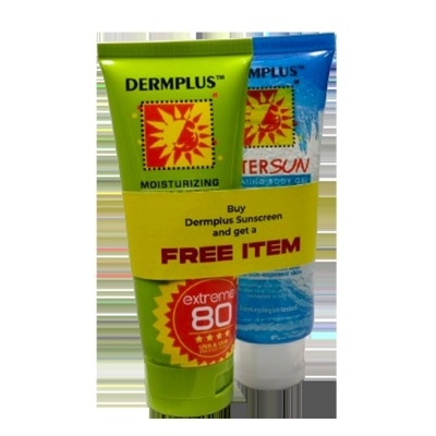 DERMPLUS DERMPLUS Extreme SPF80 And Hydrating Gel 100ml Bundle