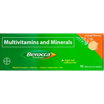 BEROCCA - GWP BEROCCA Orange Box 10 Tablets