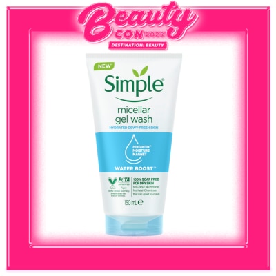 SIMPLE SIMPLE Micellar Gel Wash Water Boost 150ml