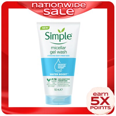 SIMPLE SIMPLE Micellar Gel Wash Water Boost 150ml