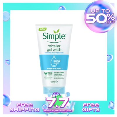 SIMPLE SIMPLE Micellar Gel Wash Water Boost 150ml