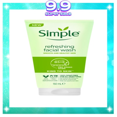 SIMPLE SIMPLE Refreshing Facial Wash 150ml