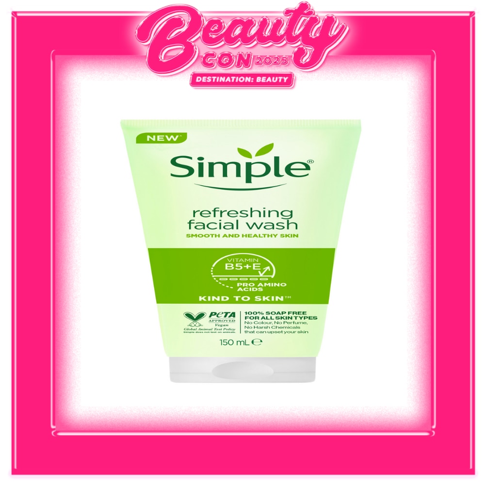 SIMPLE Refreshing Facial Wash 150ml
