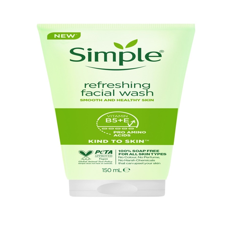 SIMPLE Refreshing Facial Wash 150ml
