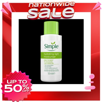 SIMPLE SIMPLE Hydrating Light Moisturizer 50ml