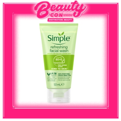 SIMPLE SIMPLE Refreshing Facial Wash 50ml