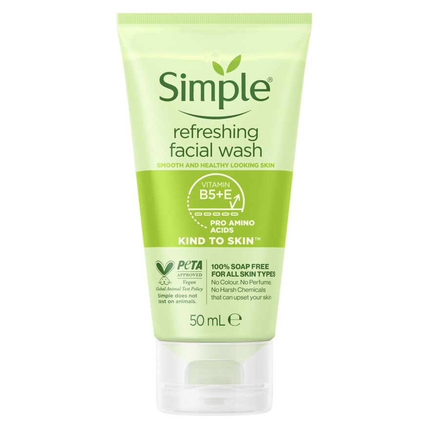 SIMPLE Refreshing Facial Wash 50ml