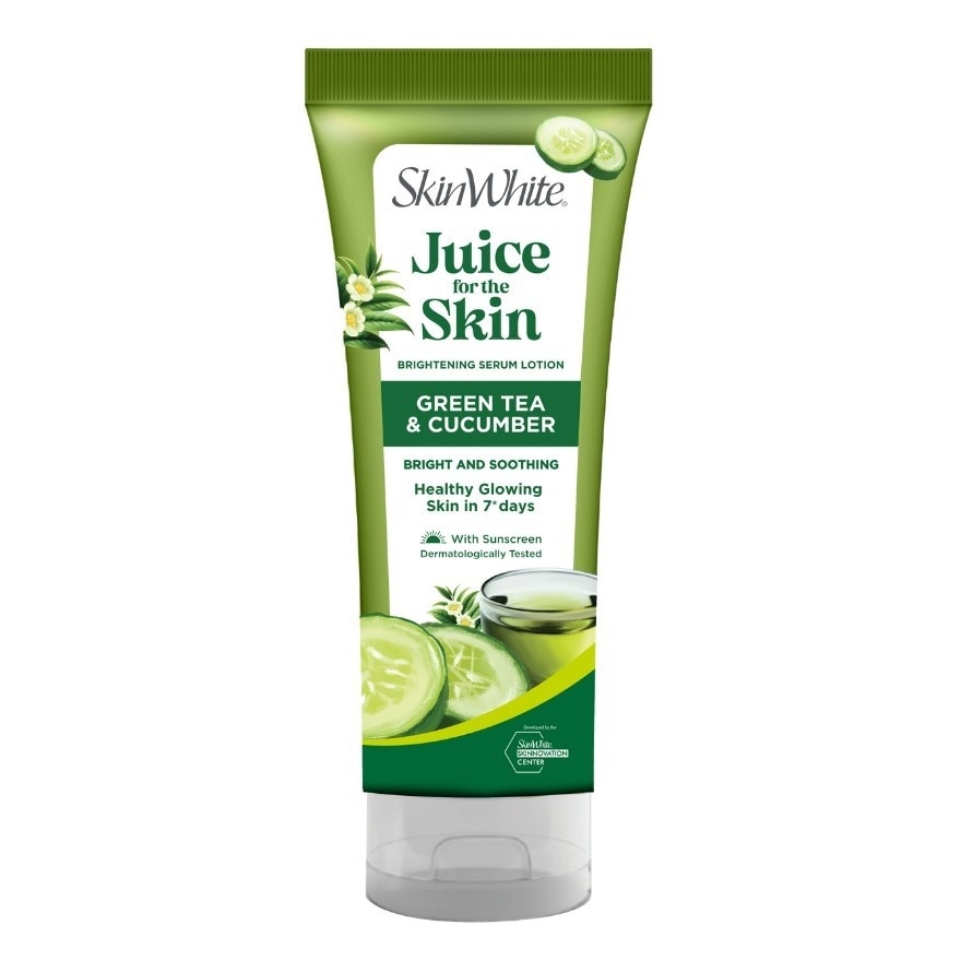 SKINWHITE Brightening Serum Lotion Green Tea And Cucumber 180ml