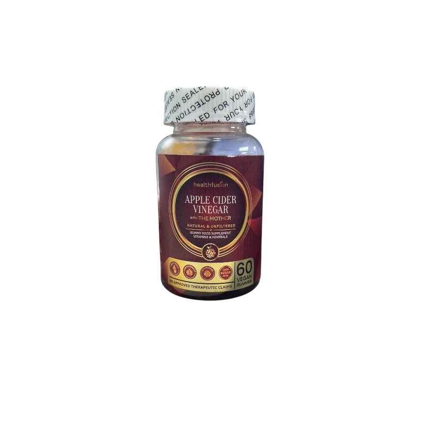 HEALTH FUSION Apple Cider with Vitamins Food Supplement 60's