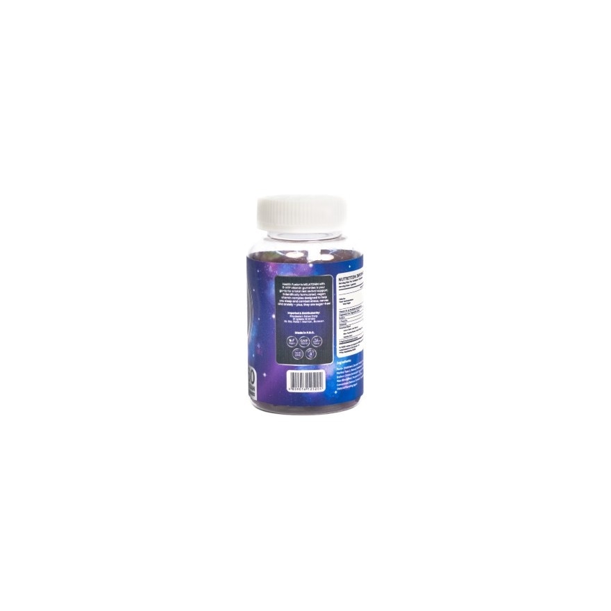 HEALTH FUSION Melatonin With 5-HTP Gummy Food Supplement 60's