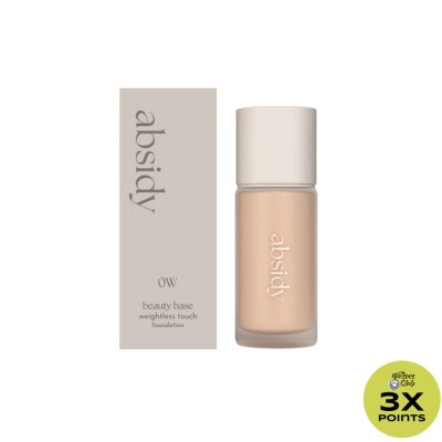 ABSIDY ABSIDY Beauty Base Weightless Touch Foundation 0W 30ml