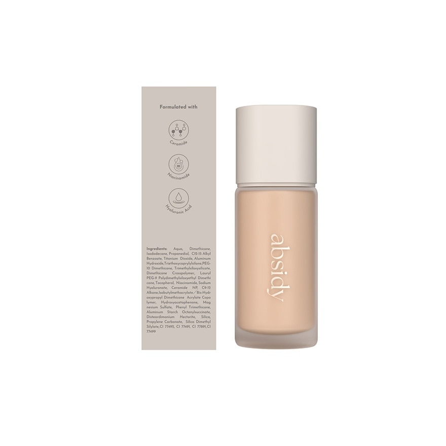 ABSIDY Beauty Base Weightless Touch Foundation 0W 30ml